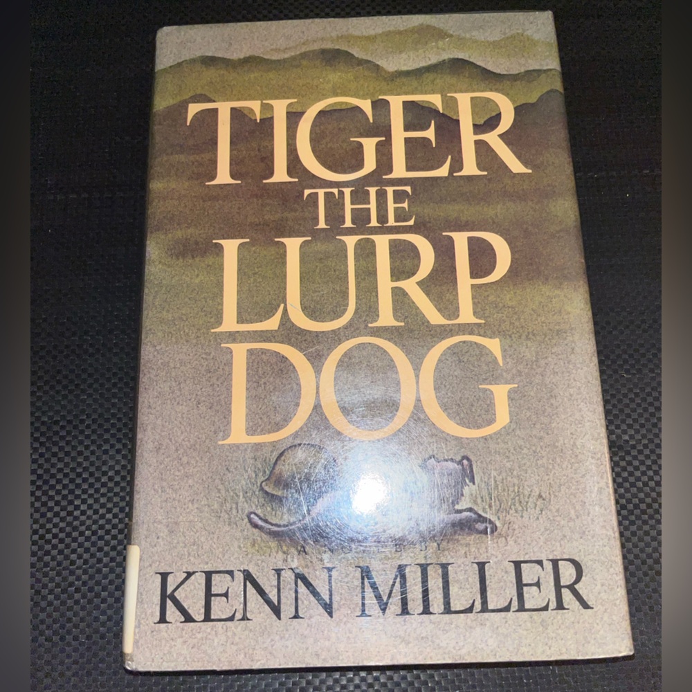 Tiger the Lurp Dog Hardcover Book (FIRST EDITION 1983 print)